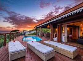 KAZ PASSION - Villa with swimming pool and sea view on the edge of a ravine
