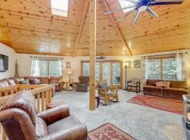 Deck and Game Room Secluded Cabin Near Lake Cascade