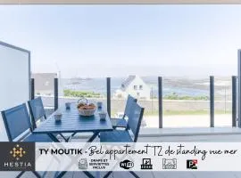TY MOUTIK - Bel appartement T2 de standing vue mer