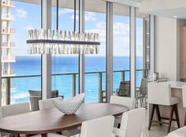 2BR 2.5 BA lux condo with panoramic views at Amrit, Hotel in Riviera Beach