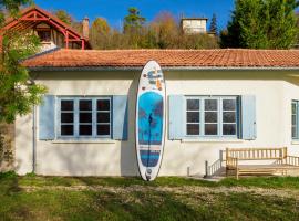 Maison en bord de seine – hotel w mieście Vétheuil
