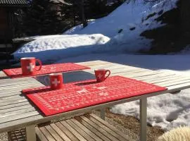 Chalet with stunning views, ideally located, deer nearby, ideal for families, not suitable for groups