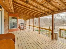 Private Beach and Fishing Pond! Eufaula Family Cabin