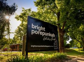 Bright Porepunkah Holiday Park, hotelli kohteessa Bright
