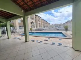 Apto Gran Village a 4km da praia da Litorânea e 2k do Shopping da Ilha