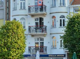 Hotel Aan Zee, romantic hotel in De Panne