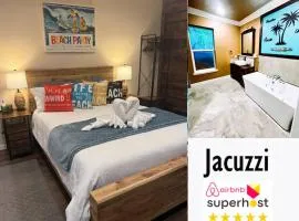 Tropical Spa Studio, Jacuzzi, Kitchen, Sparks