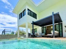 Villa Vaimoeani bungalow - pool - serenity in Moorea Haapiti - 8 pers