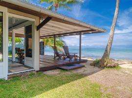 Fare Matairoa - 2BR Beach Cottage, Hotel in Iumaru