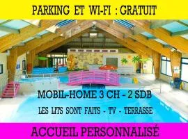 MH6PERS-3CH-2sdb-WIFI garantie-lave vaisselle-lits faits -tout confort