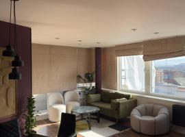Modern 2 Bedroom Penthouse with Balcony & Parking, hotel din Londra
