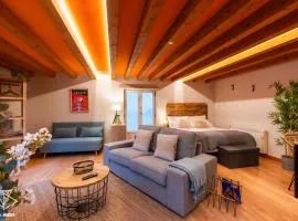 EDIFICIO Aire Morito Rozando las Agujas de la Catedral de Burgos