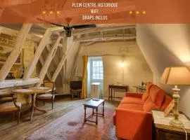 2 pièces, centre historique, "Loft Montaigne"