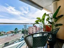 Bonito apartamento Borumbot con vista al mar