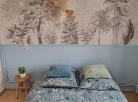 Chambre Lumineuse - Centre et Chateau - Cuisine Partagée et Salle de Bain Privée