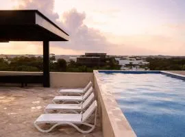 NEW 2 bed swim-up, gril with jacuzzi Aldea Zamá
