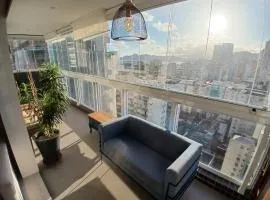 SHB • Ocean View | Varanda | Praia do Gonzaga