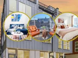New Fremont Designer 3BR TH with Rooftop View