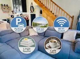 La Jacolouise Maison avec Jardin et Véranda vue sur la loire