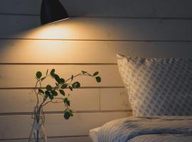 Willa Rauha E, minikoti saunalla, iso parkkialue, Hotel in Lumijoki