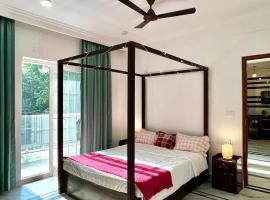 Riverfront Monkstay Apartments, Goa, viešbutis mieste Siolim
