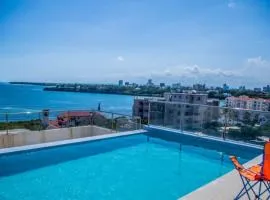 Seaview Sunset Sips serviced apt-nyali