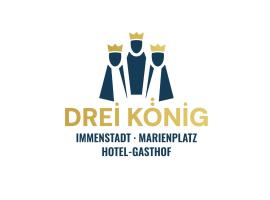 Hotel Drei König, מלון באימנשטאדט אים אלגאו