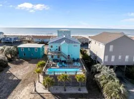 Ocean Views with Heated Pool One Row from Beach