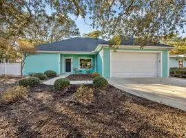 Oak Island Ranch with Firepit and Hot Tub