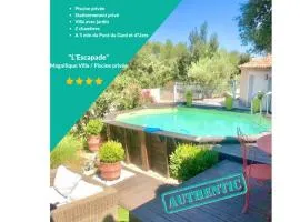 L'Escapade, Magnifique Villa avec Piscine