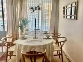 Parque Arauco Elegant apartment with balcony and pool