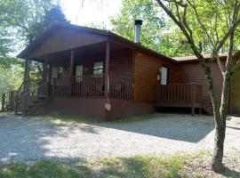 Optimum Cabin #12 with Hot Tub and Jacuzzi on Patoka Lake in Southern Indiana, Hotel in Seymour