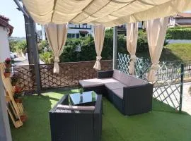 Habitación privada con encanto y vistas al Bidasoa
