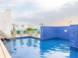 Flat Biarritz com piscina e academia