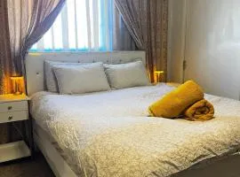 Boutique Elegant Gold Room Kitchenette With EV Charger