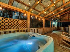 Private Log Cabin Hot Tub, Arcade & Fire Pit, hotel v destinaci Townsend
