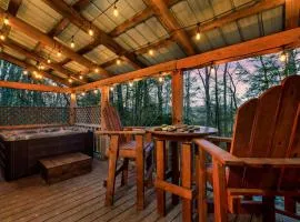 Secluded Smokies Cabin Hot Tub and Arcade