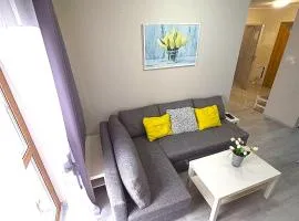 Apartamenty Pastelowe blisko centrum Karpacza z parkingiem, balkonem w zielonej okolicy