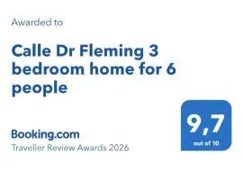 Calle Dr Fleming 3 bedroom home for 6 people