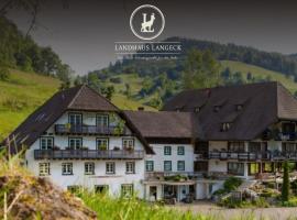 Landhaus Langeck, hotel v destinaci Münstertal