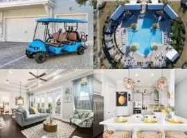 Golf Cart Included - Beach - Pool - Pet Friendly