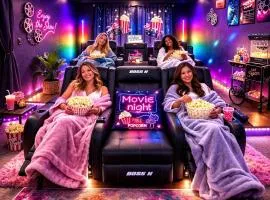 Ultimate Girls’ Getaway House with Hot Tub, Movie Room & Margarita Machine in Lone Star, Texas