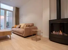 Stylish Coastal Apartment with Fireplace & Terrace in Oostende
