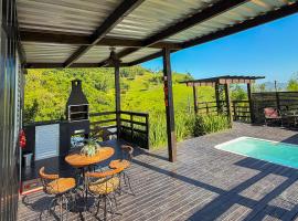 Relaxe e aprecie a beleza incrível deste lugar, hotell sihtkohas Braço do Norte