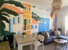 Piso del Sol - Appartement familial vue mer - Plage 150 m, commerces et bus aéroport