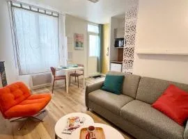 Studio centre ville, parking sécurisé