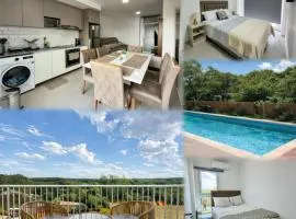 Departamento a 5 min del Aeropuerto Piscina y Terraza