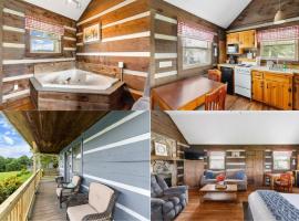 Charming Blue Ridge Cabin with Jacuzzi and Mountain Views-Cabin 2, hotel v destinaci Fancy Gap
