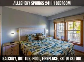 Lux Stay USA Pool view Crest Ski-inout Hot Tub AS241