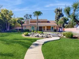 Grill, Large Pool, Plush Patio Furniture, Umbrella
